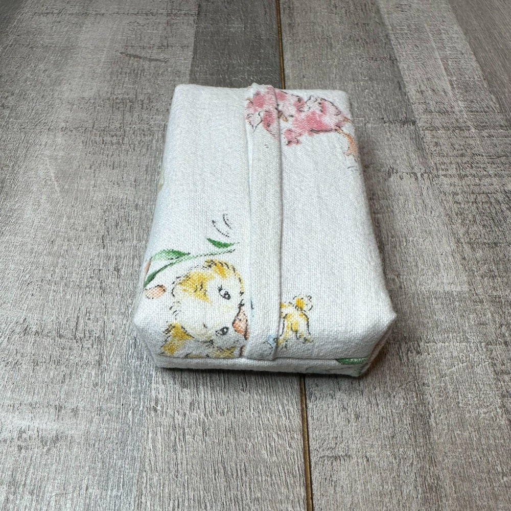 Baby Ducklings Handmade Pocket Tissue Holder, Cute Fabric‎ Tissue Cover